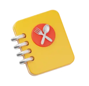 Menu book icon